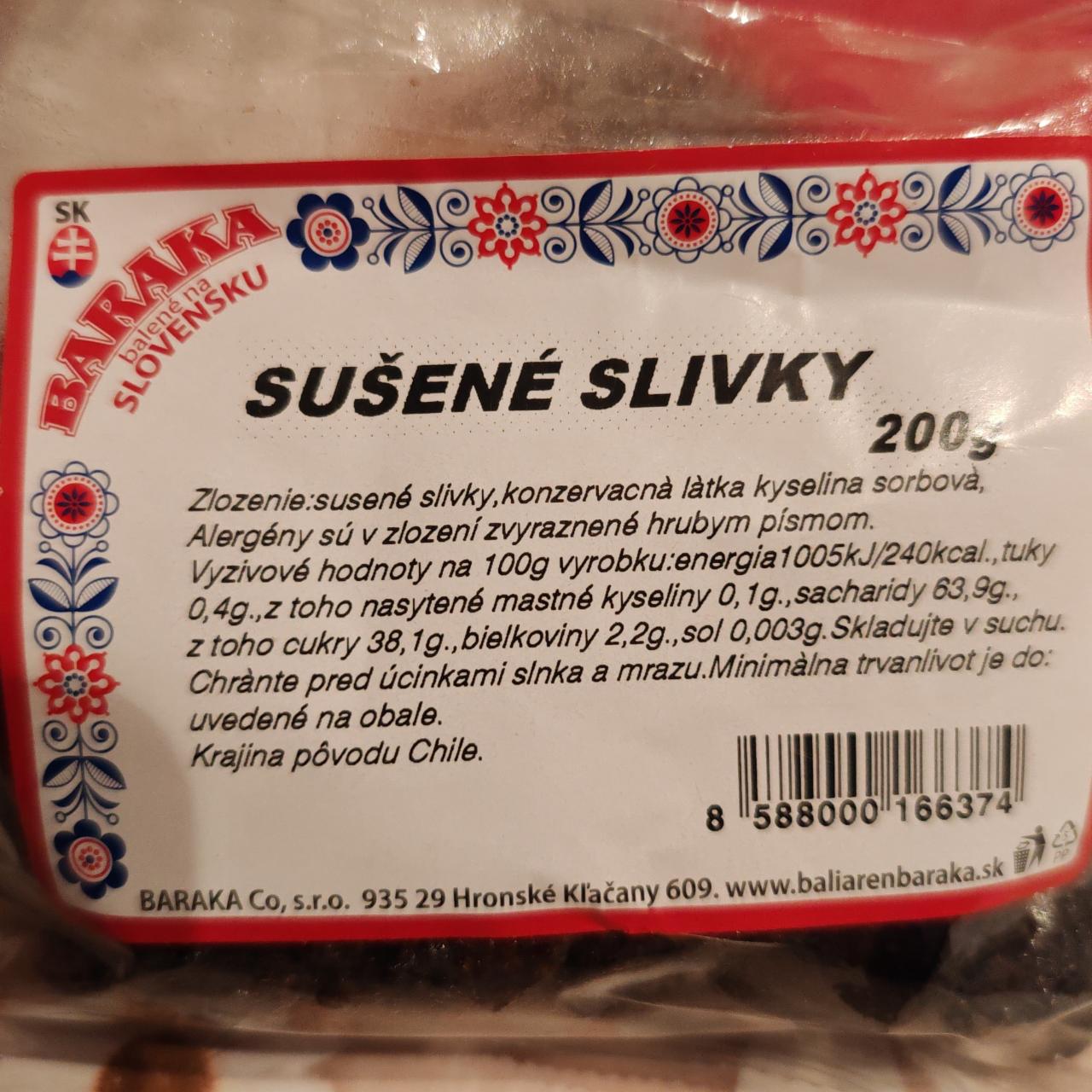 Fotografie - Sušené slivky Baraka