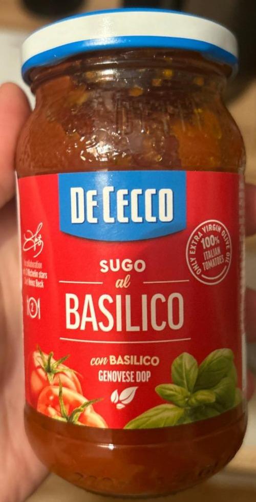 Fotografie - Sugo al Basilico De Cecco