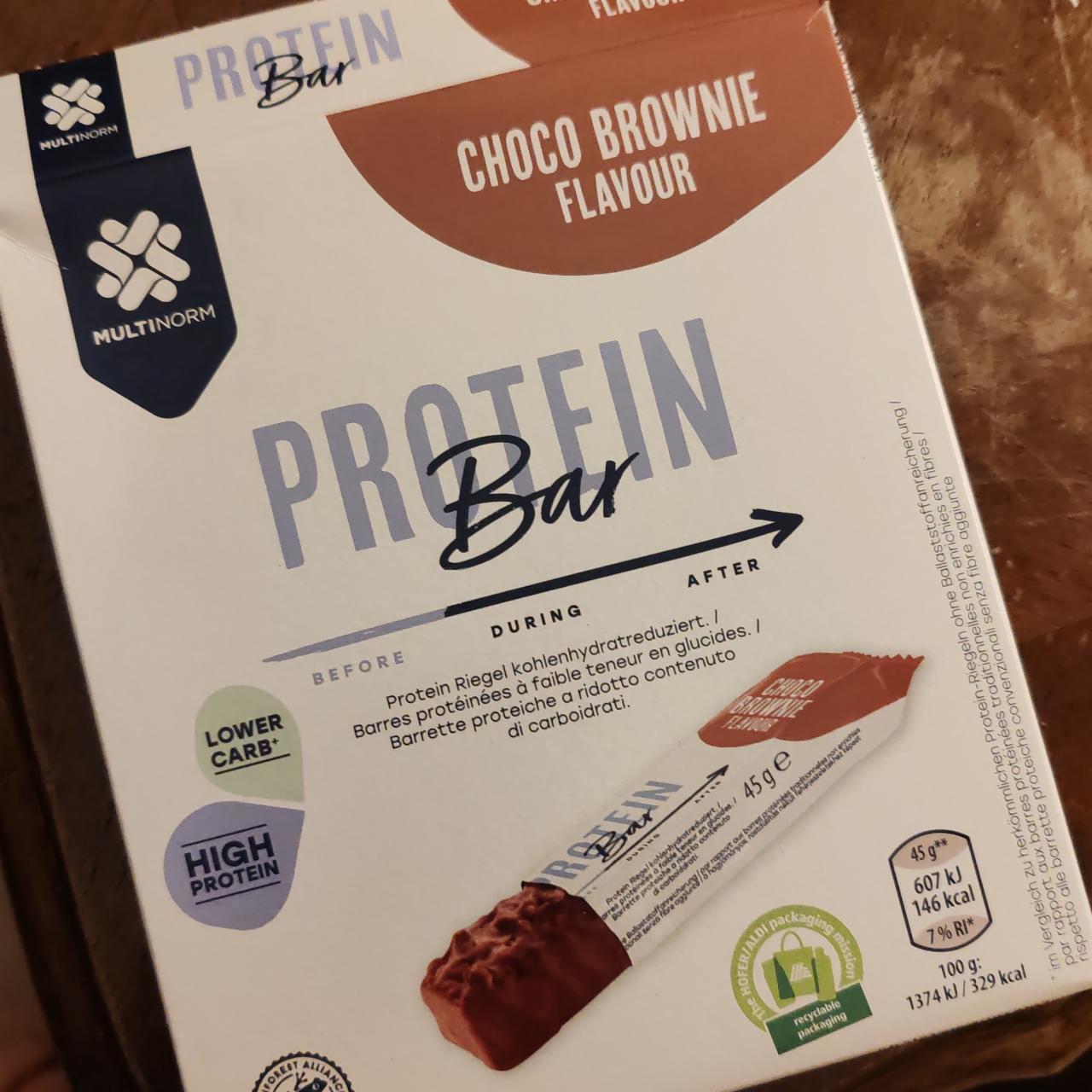 Fotografie - Protein Bar Choco Brownie Flavour Multinorm