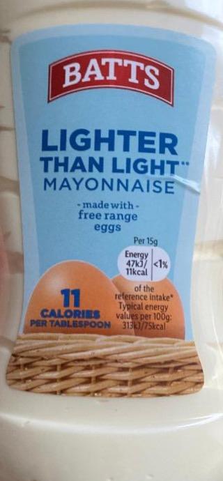 Fotografie - Lighter Than Light Mayonnaise Batts