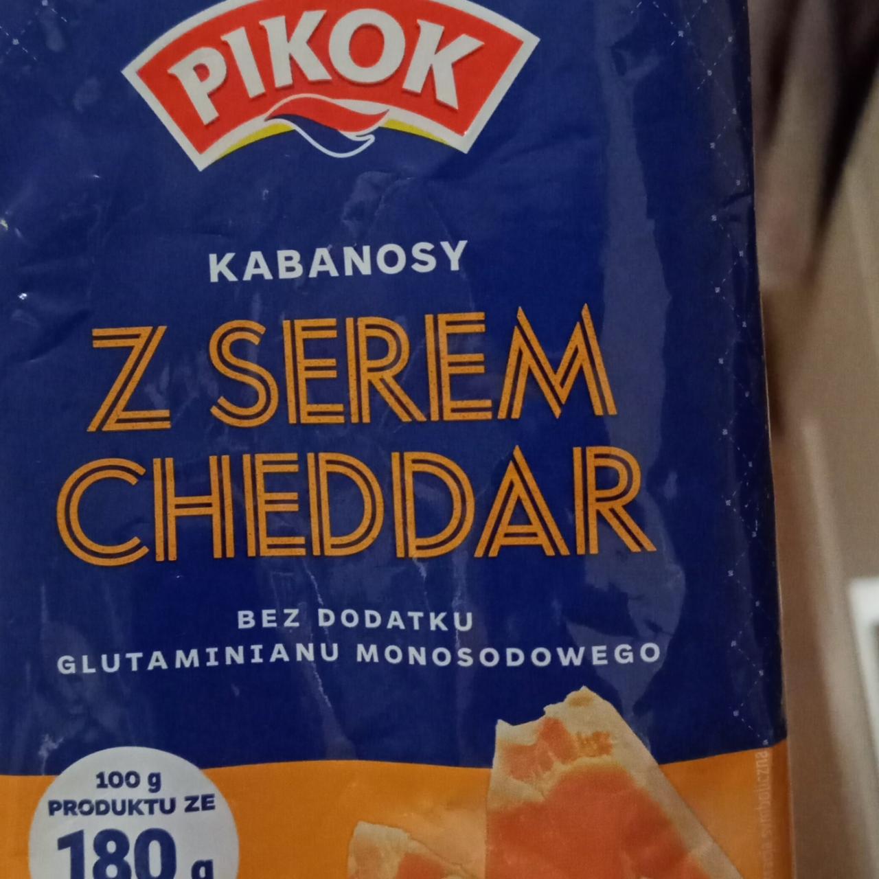 Fotografie - Kabanosy z serem cheddar Pikok