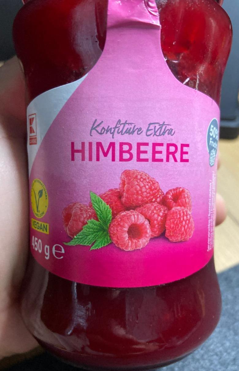 Fotografie - Konfitüre Extra Himbeere K-Classic