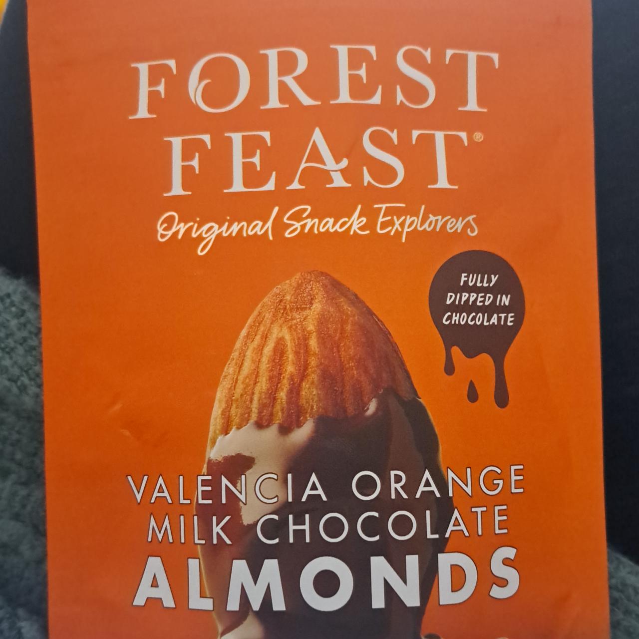 Fotografie - Valencia orange milk chocolate almonds Forest Feast