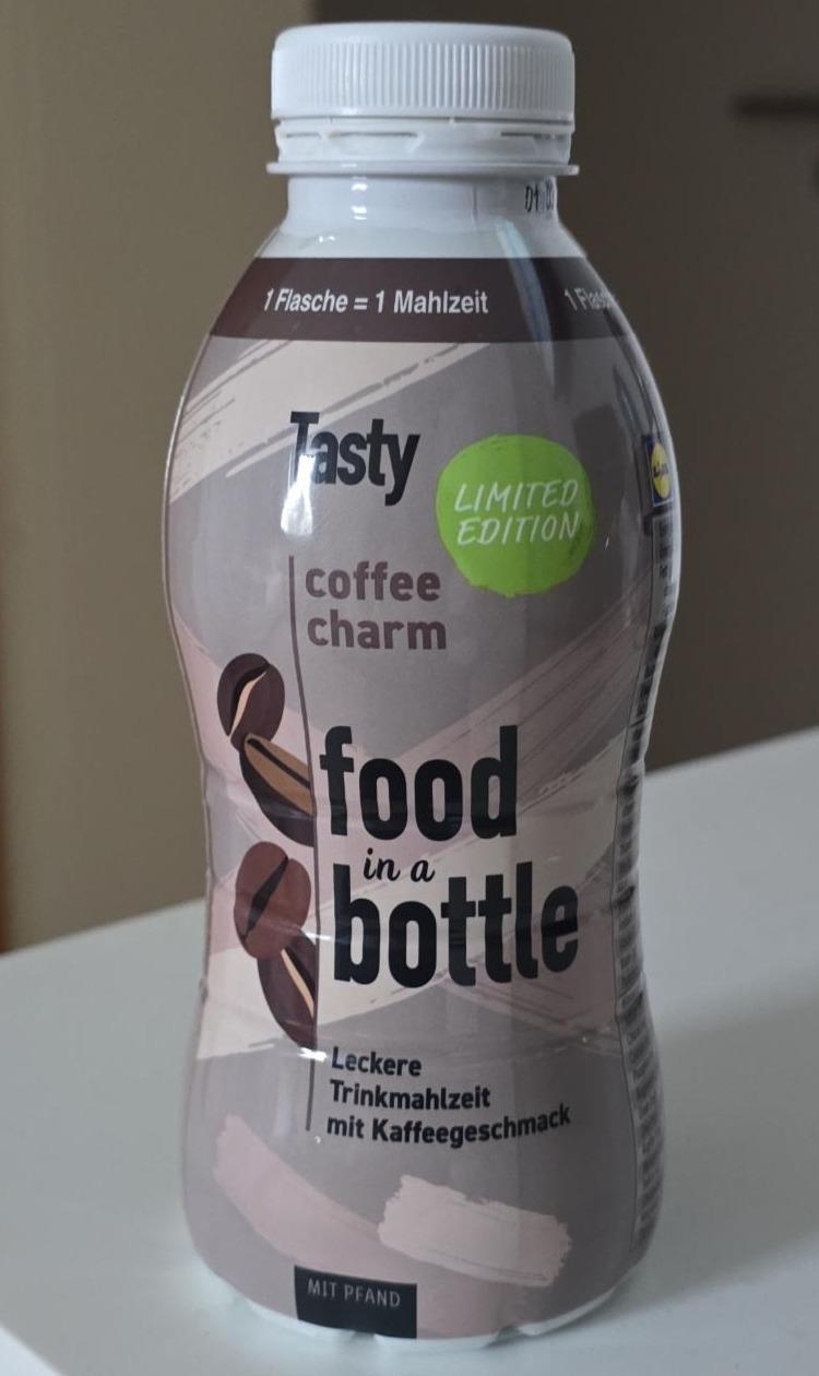 Fotografie - Tasty coffee charm food in a bottle