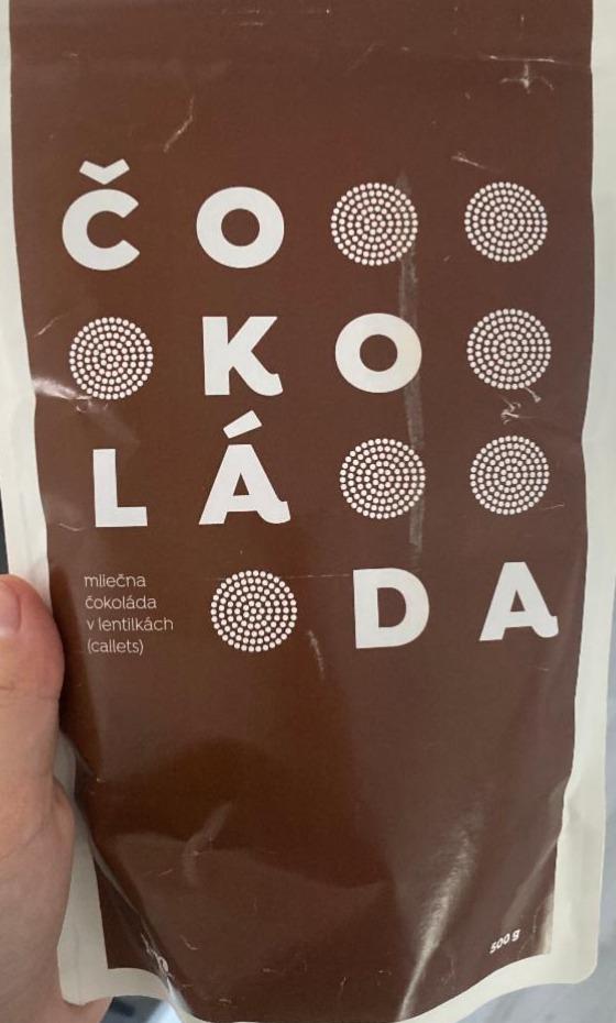 Fotografie - Čokoláda mliečna čokoláda v lentilkách (callets) Yeme