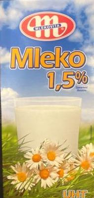 Fotografie - mleko 1,5% mlekovita