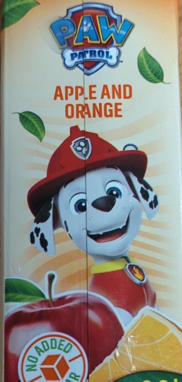 Fotografie - Paw Patrol Apple and orange