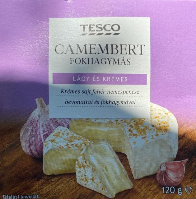 Fotografie - camembert cesnek Tesco