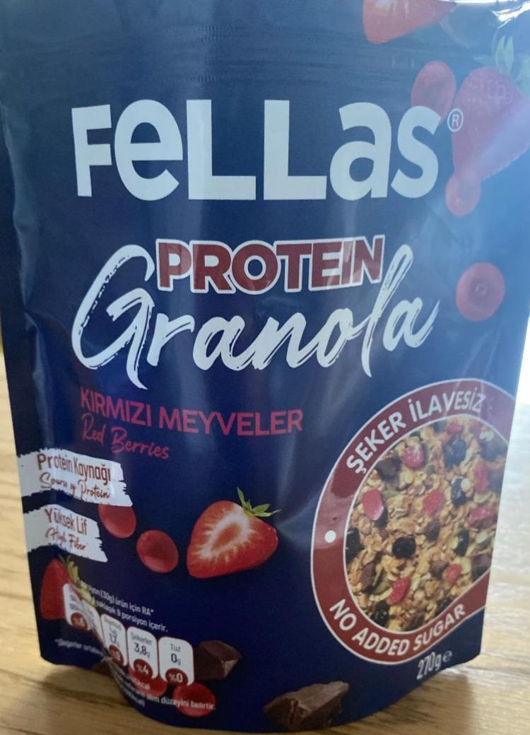 Fotografie - Protein Granola Red Berries Fellas