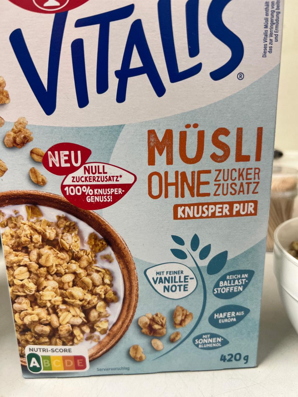 Fotografie - Vitalis Müsli Dr.Oetker