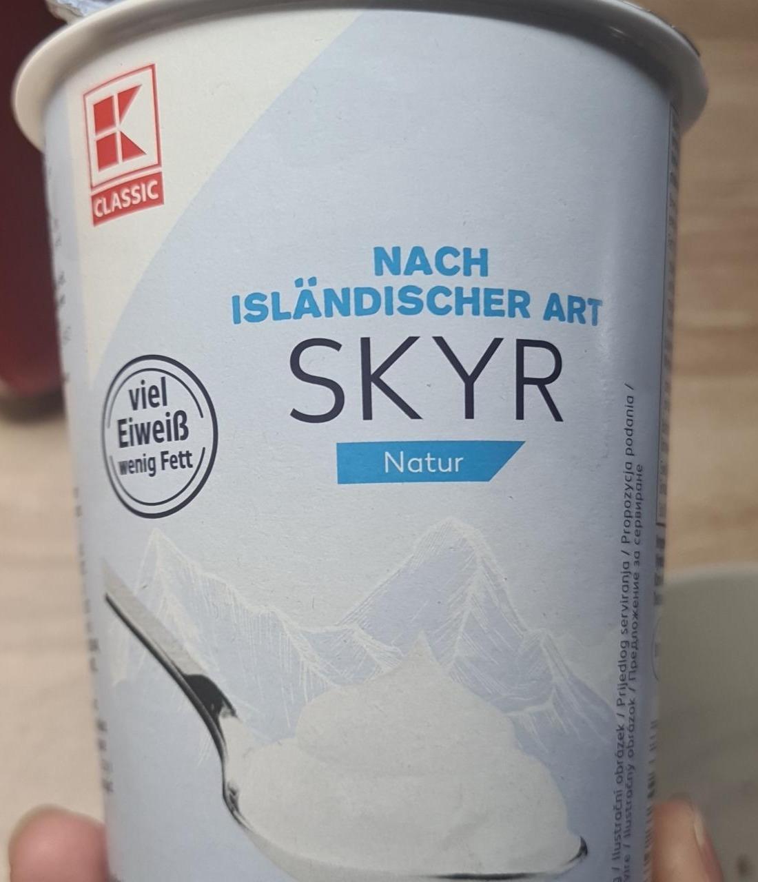 Fotografie - Skyr natur K-Classic