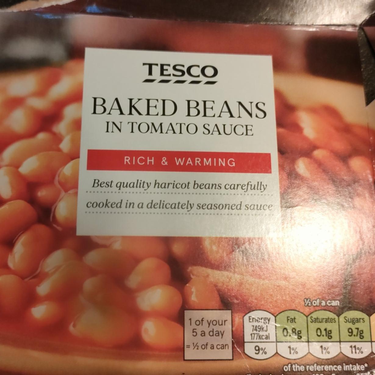 Fotografie - Baked beans in tomato sauce Tesco