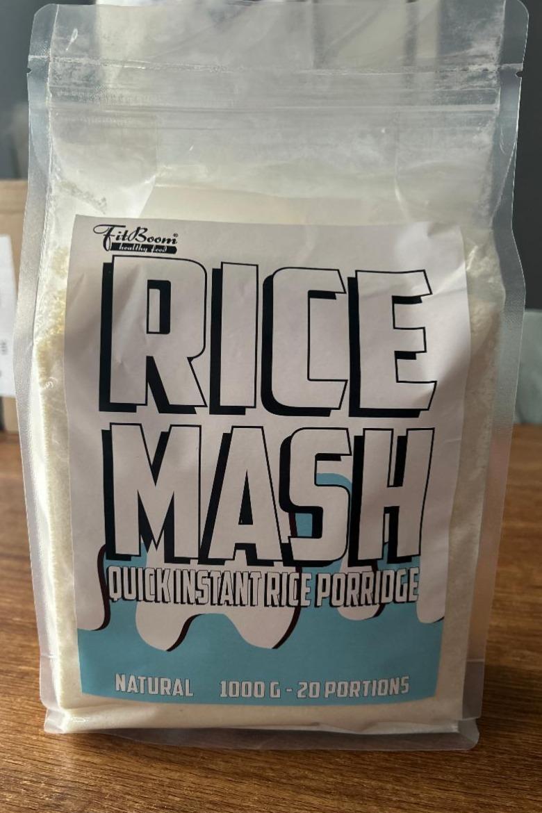 Fotografie - Rice Mash Natural FitBoom