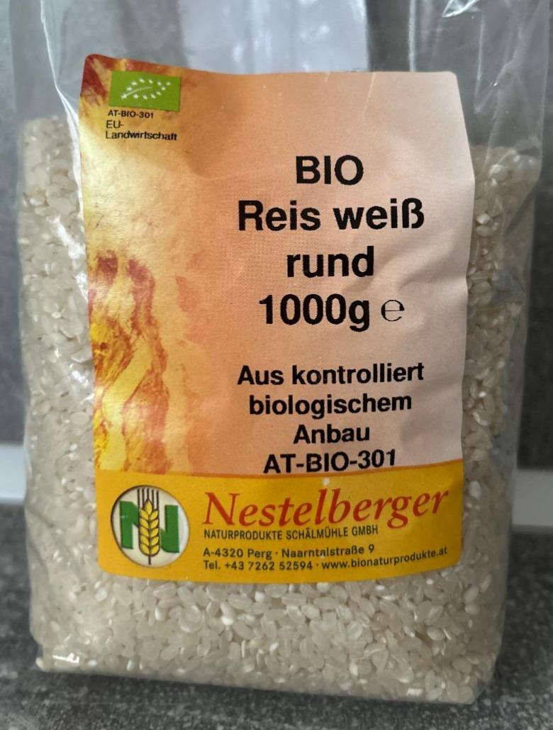 Fotografie - Bio Reis weis rund Nestelberger