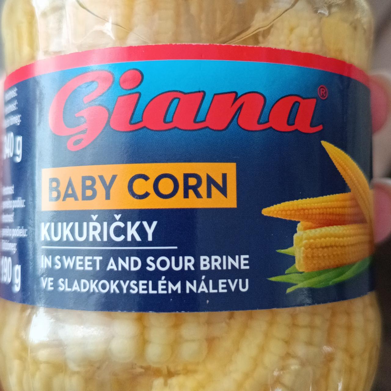 Fotografie - Baby Corn Kukuřičky Giana