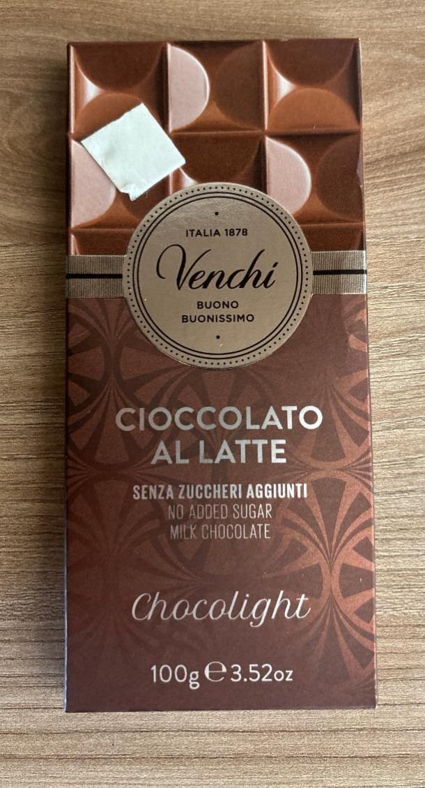 Fotografie - Cioccolato al latte Chocolight Venchi