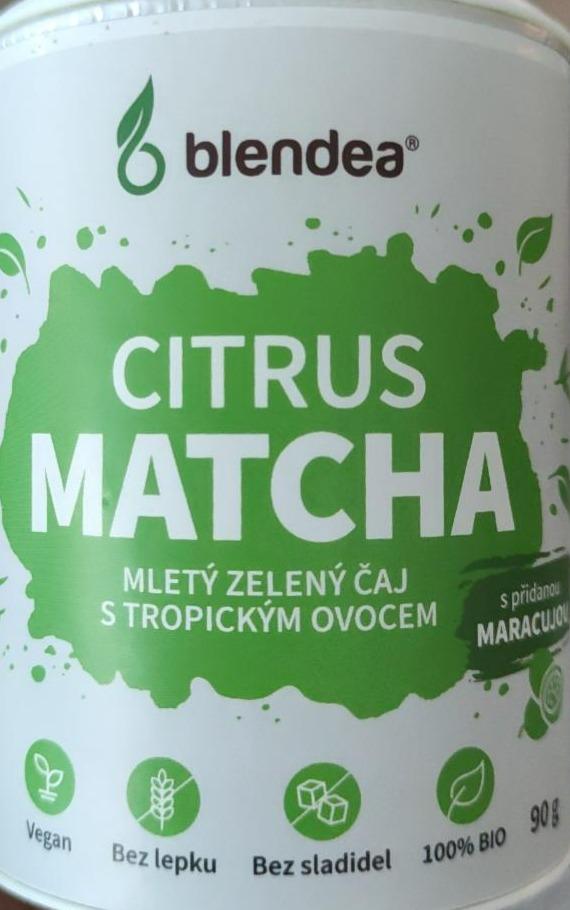 Fotografie - Matcha citrus Blendea