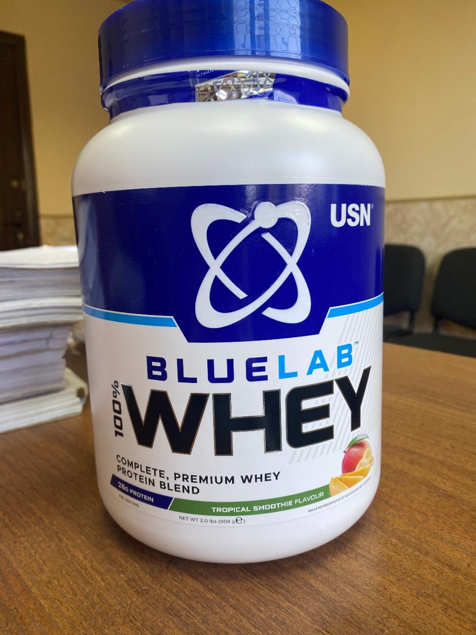 Fotografie - Bluelab USN whey protein tropical