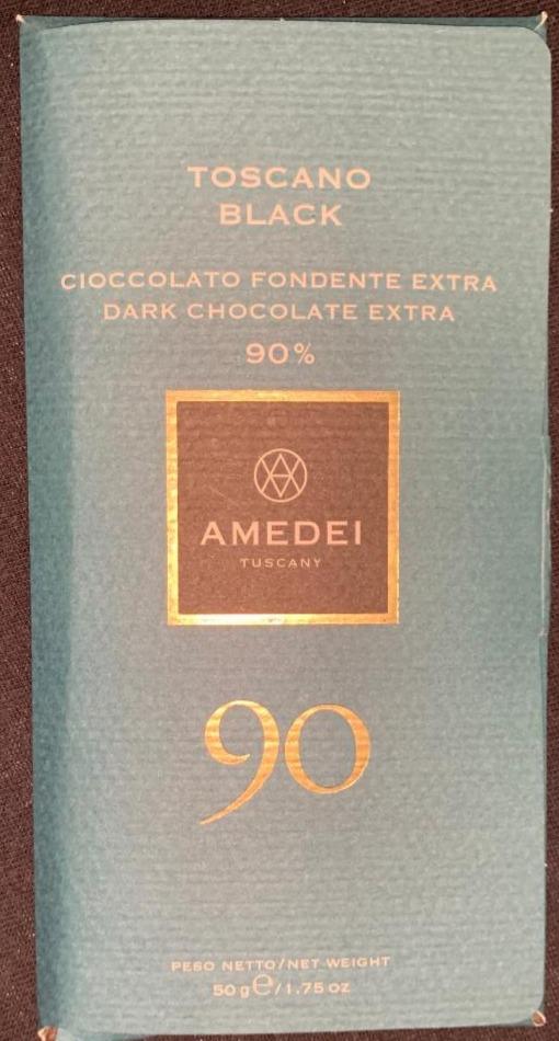 Fotografie - Toscano Black 90% Dark Chocolate Extra Amedei