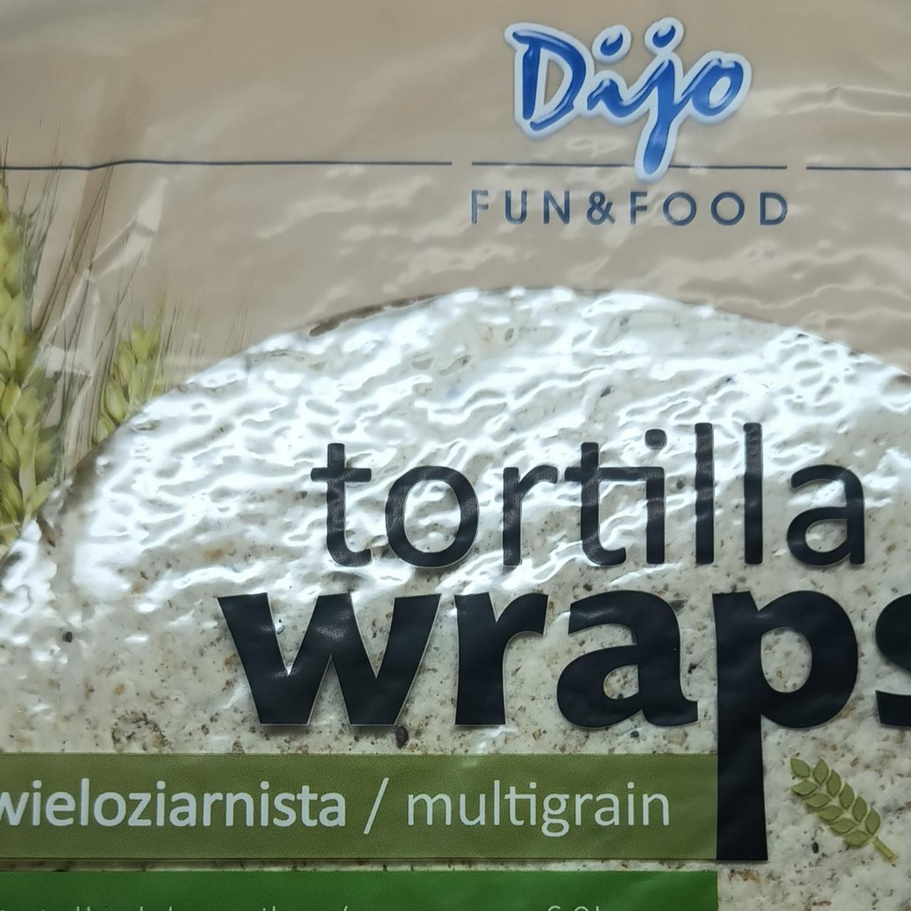 Fotografie - Tortilla fresh wraps Multigrain Dijo