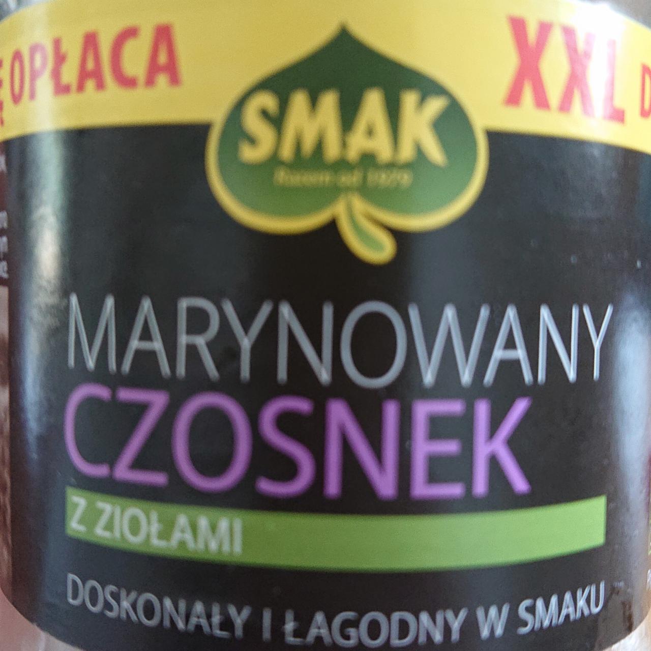 Fotografie - Marynowany czosnek z ziolami Smak