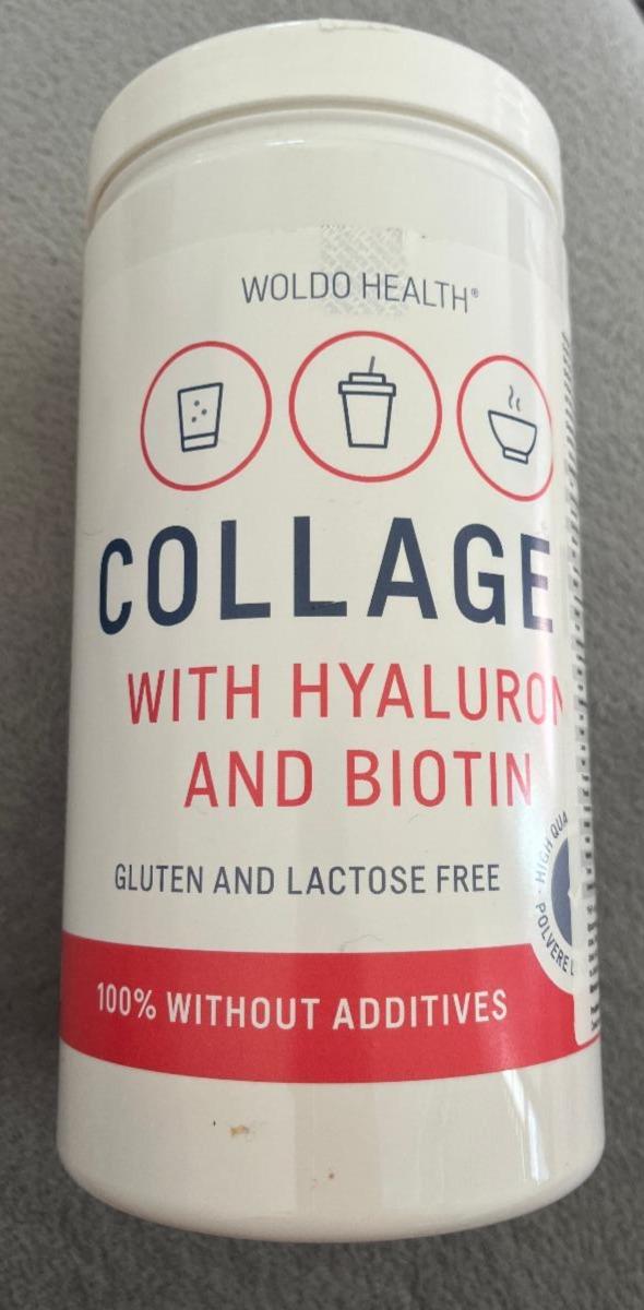 Fotografie - Collagen with hyaluron and biotin Woldo Health