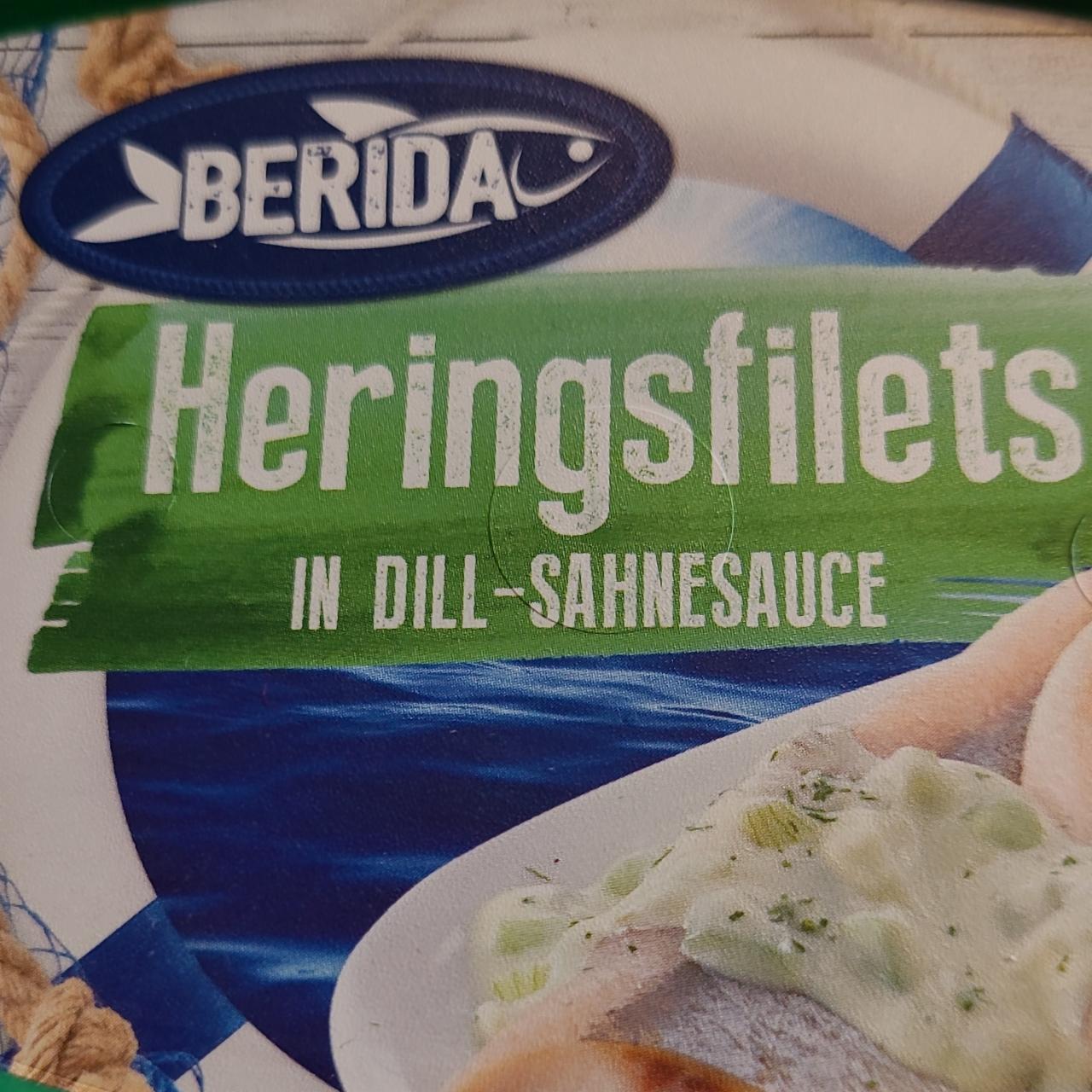 Fotografie - Heringsfilets in dill-sahnesauce Berida