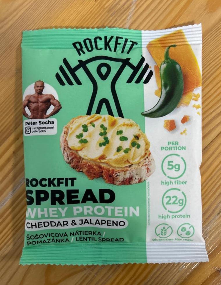 Fotografie - Spread Whey Protein Cheddar & Jalapeno RockFit