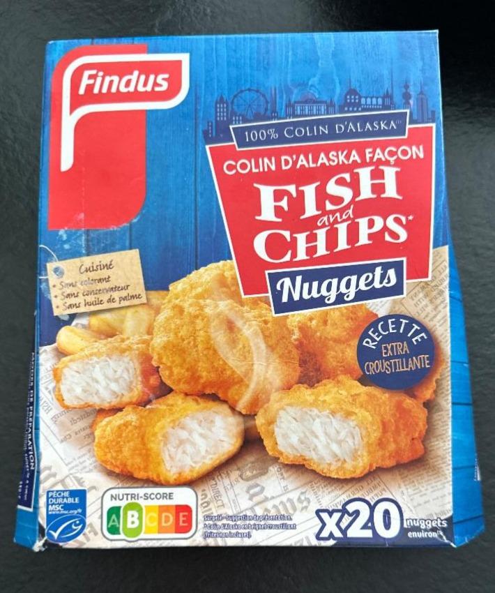 Fotografie - Fish and Chips Nuggets Findus