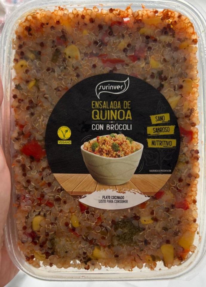 Fotografie - Ensalada de quinoa con brocoli surinver