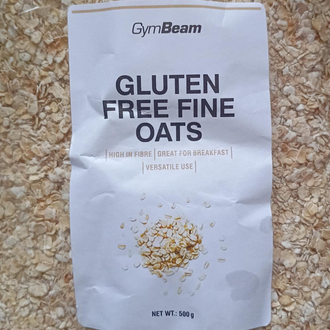 Fotografie - Gluten free fine oats GymBeam