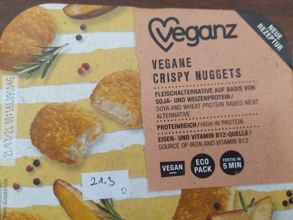 Fotografie - Vegane Crispy Nuggets Veganz