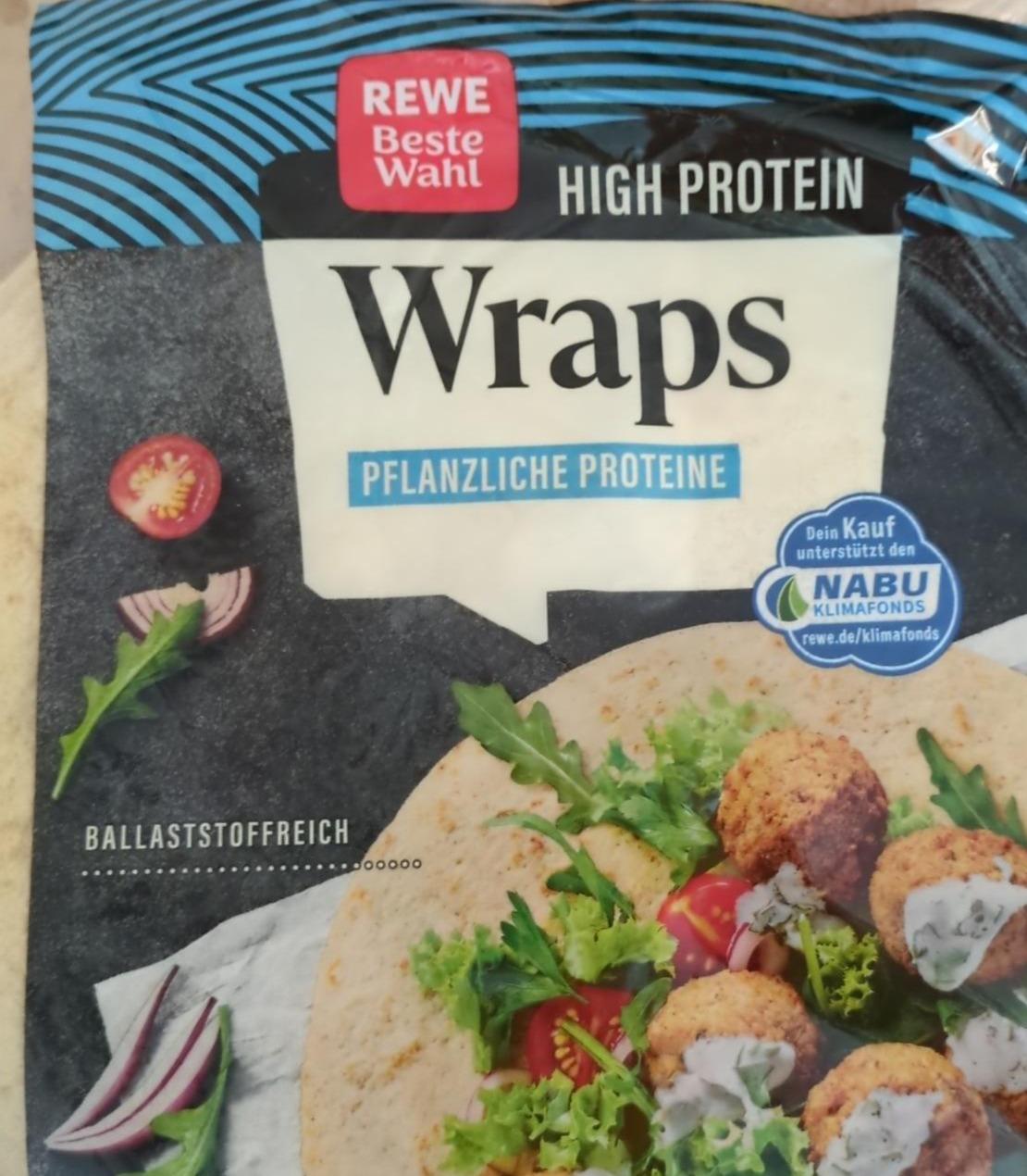 Fotografie - High Protein Wraps Rewe