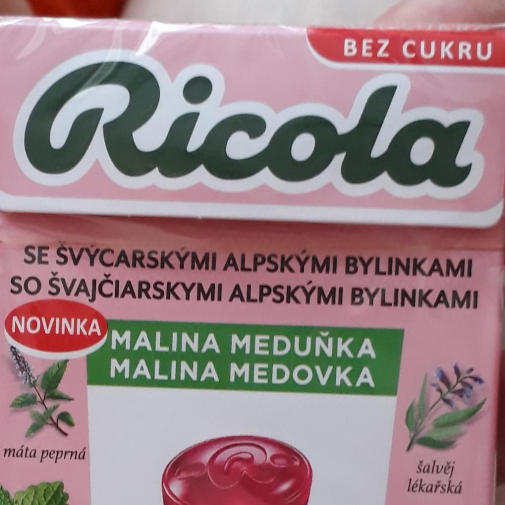 Fotografie - Ricola malina meduňka