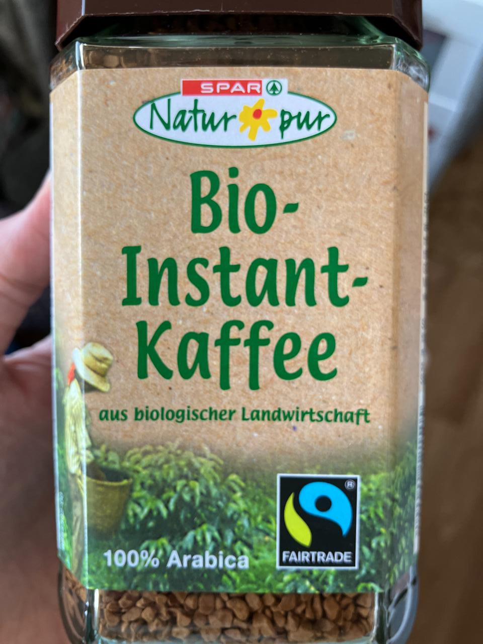 Fotografie - Bio-Instant-Kaffee Spar Natur pur