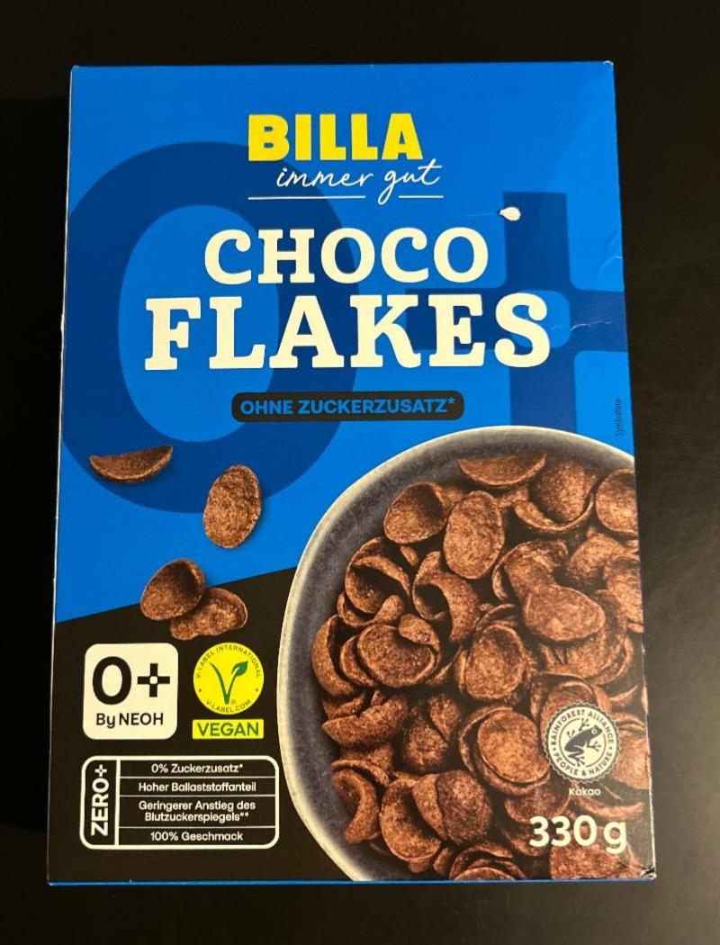 Fotografie - Choco Flakes ohne zuckerzusatz Billa