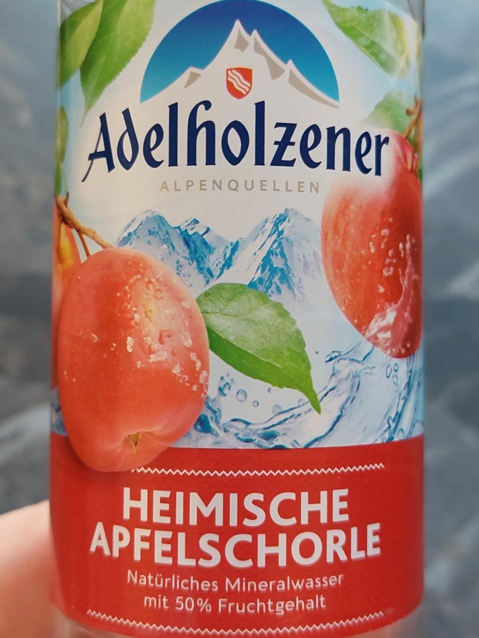 Fotografie - Heimische Apfelschorle Adelholzener