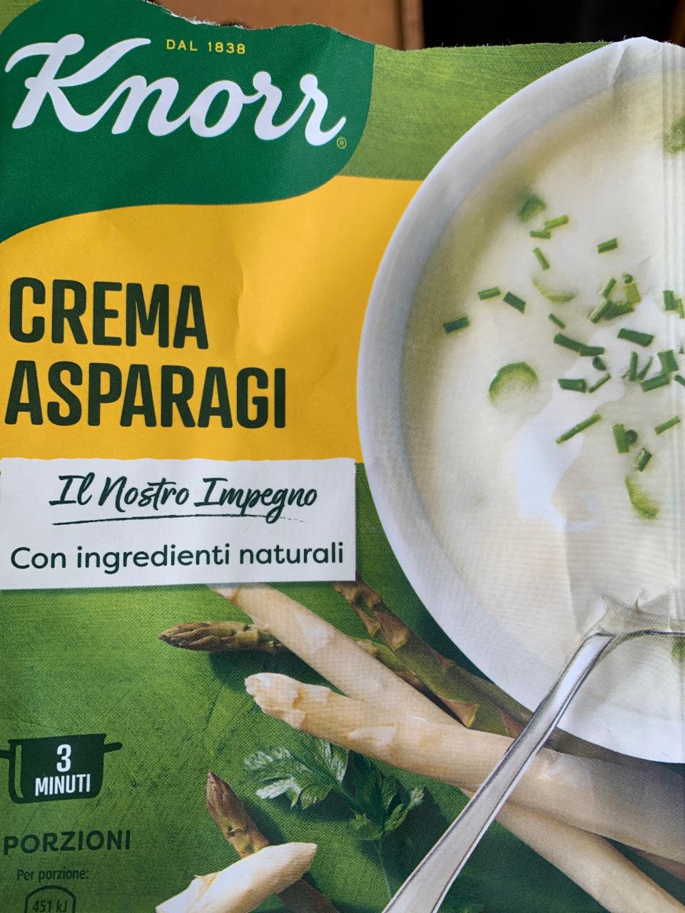 Fotografie - Crema Asparagi Knorr