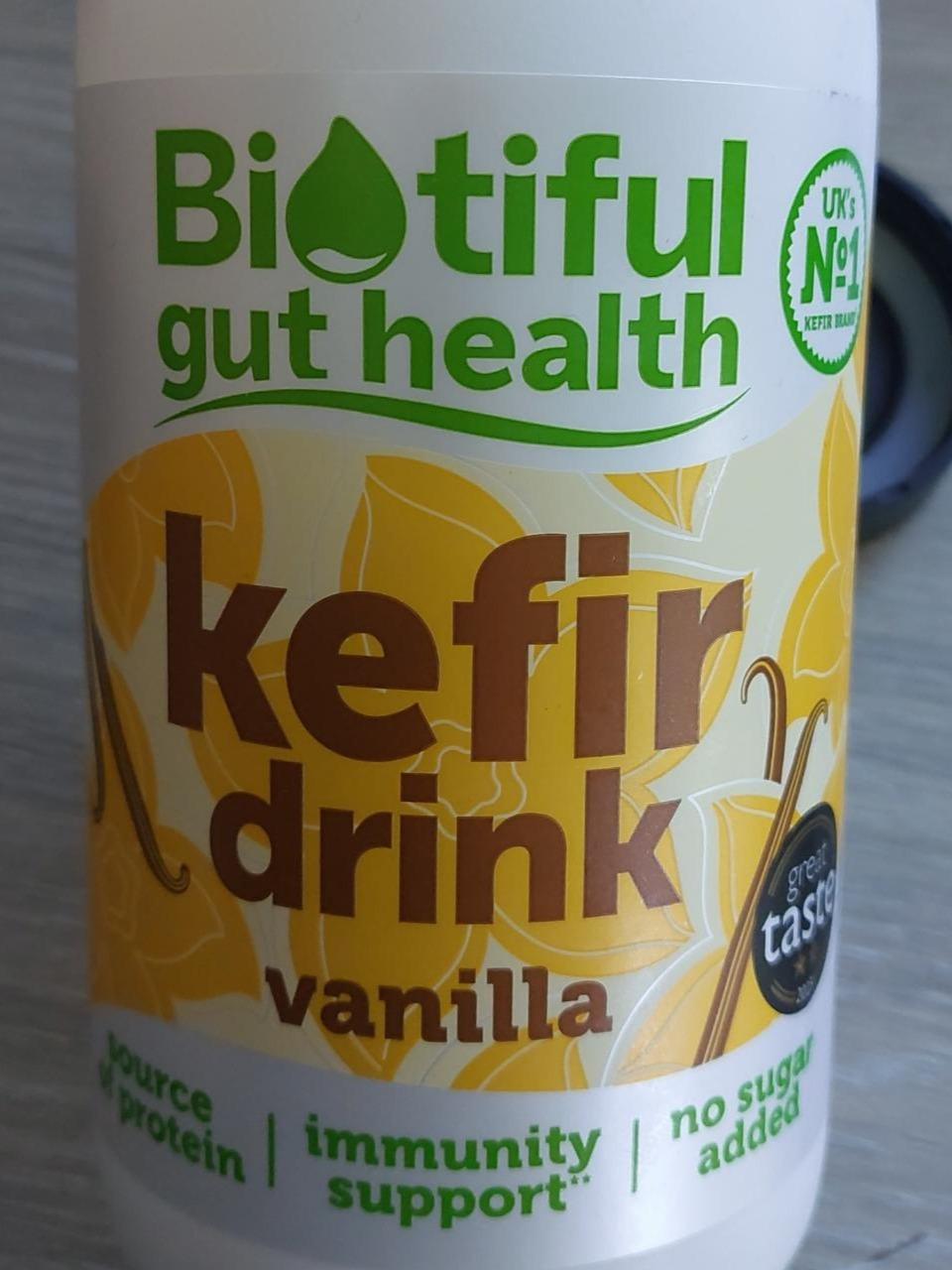 Fotografie - Kefir drink vanilla Biotiful gut health