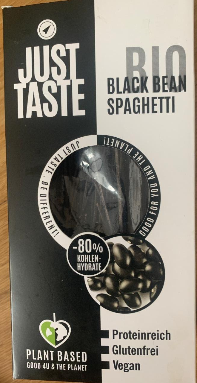 Fotografie - Just Taste BIO Black Bean Spaghetti