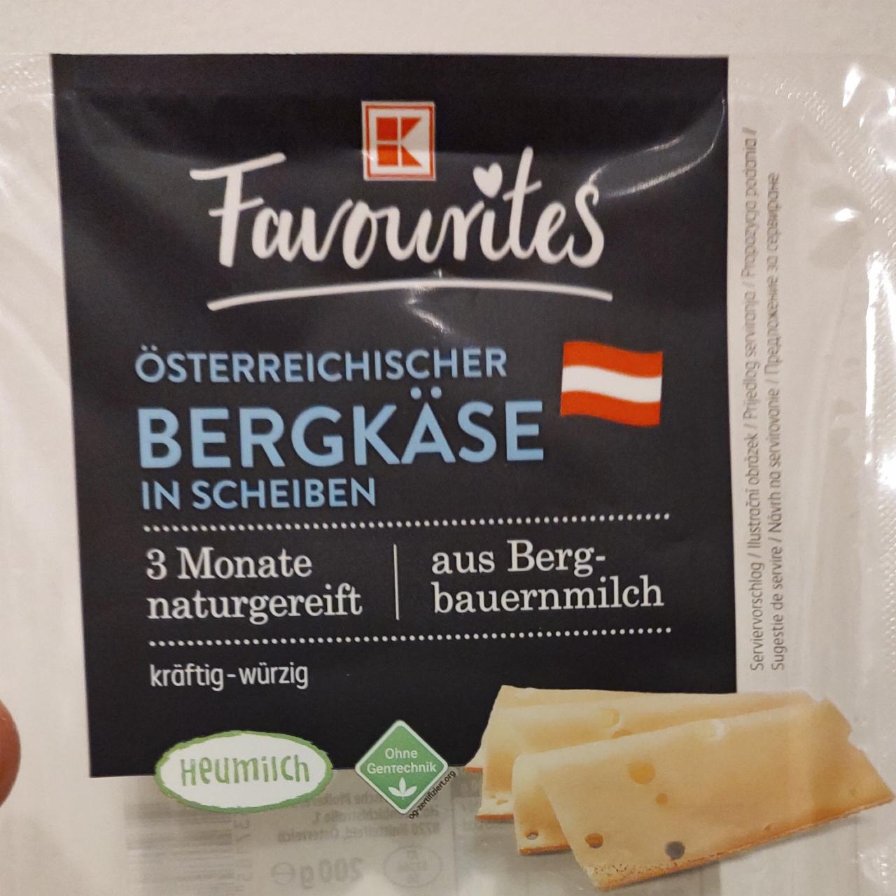 Fotografie - Österreichischer bergkäse in scheiben K-Favourites