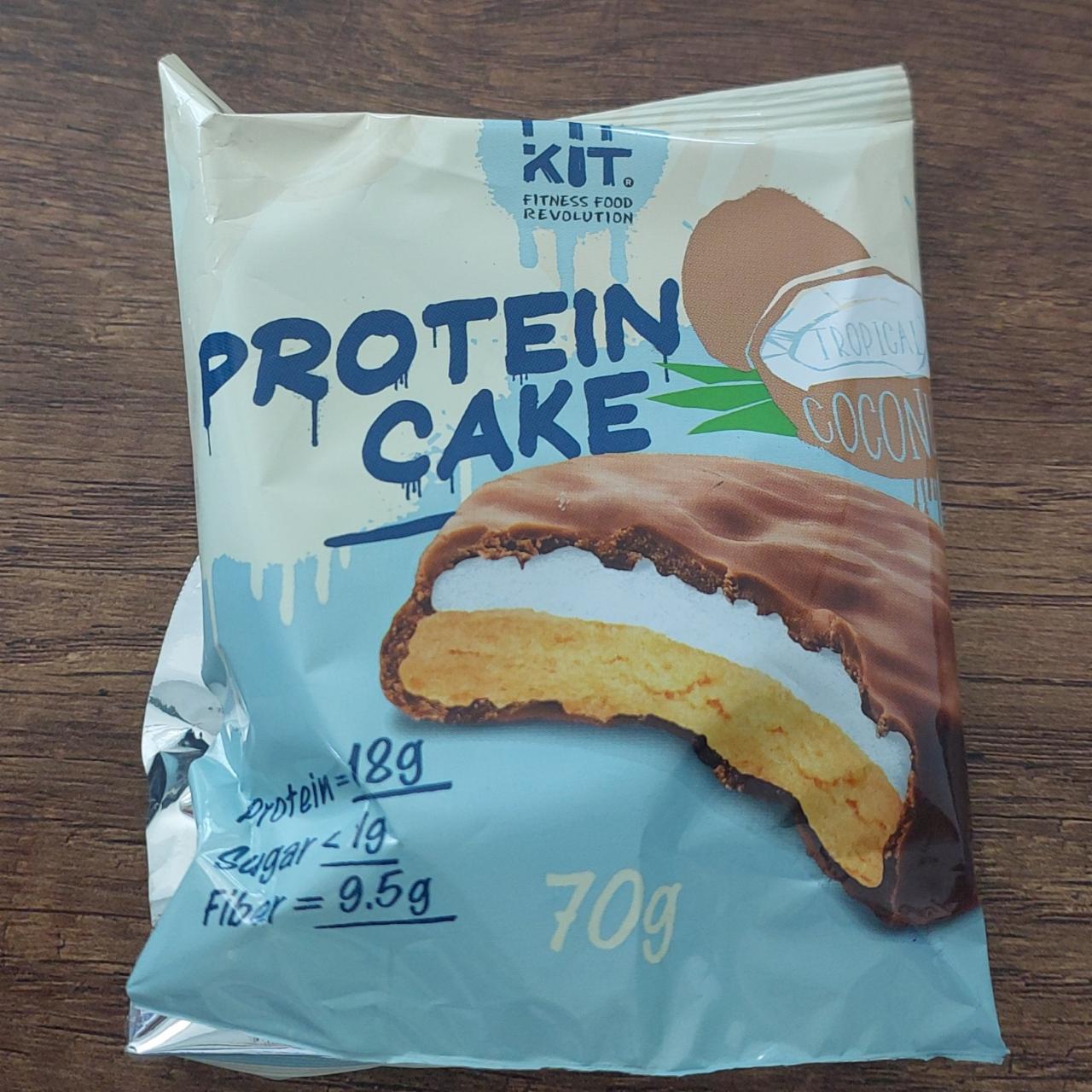 Fotografie - Protein Cake Tropical coconut Fit Kit