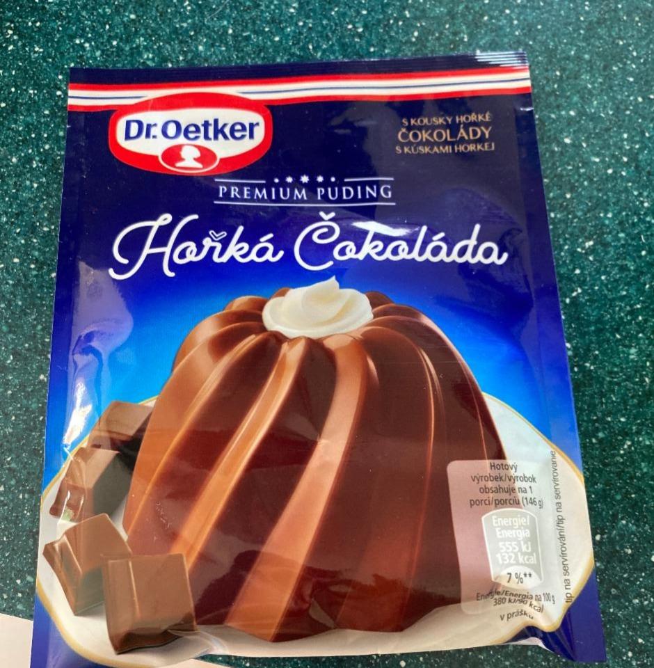 Fotografie - Horká Čokoláda Premium puding Dr.Oetker