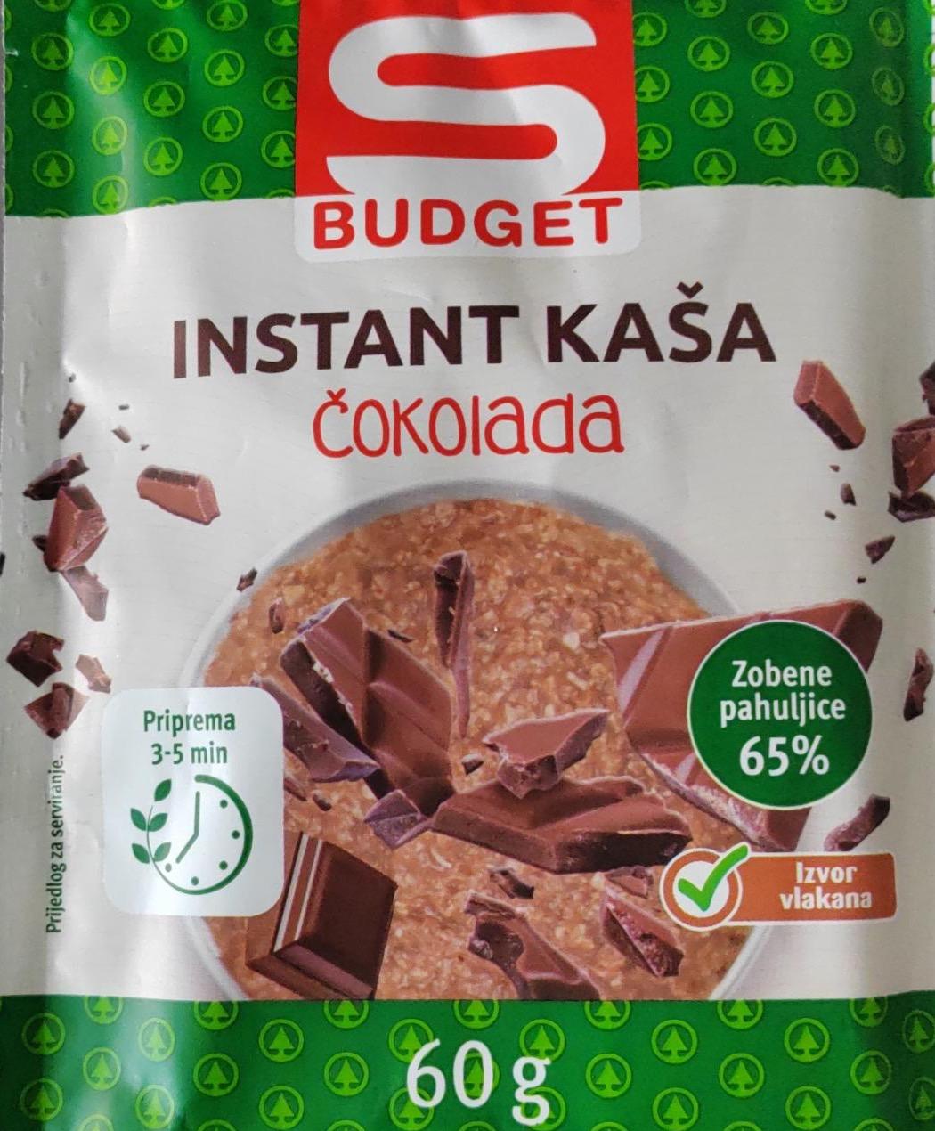 Fotografie - Instant kaša čokolada S Budget