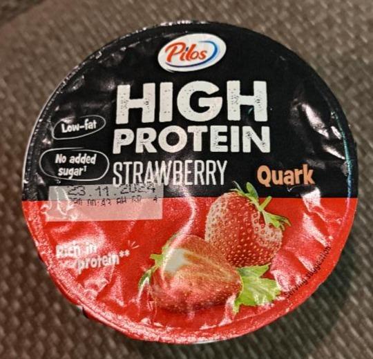 Fotografie - High Protein Strawberry Quark Pilos