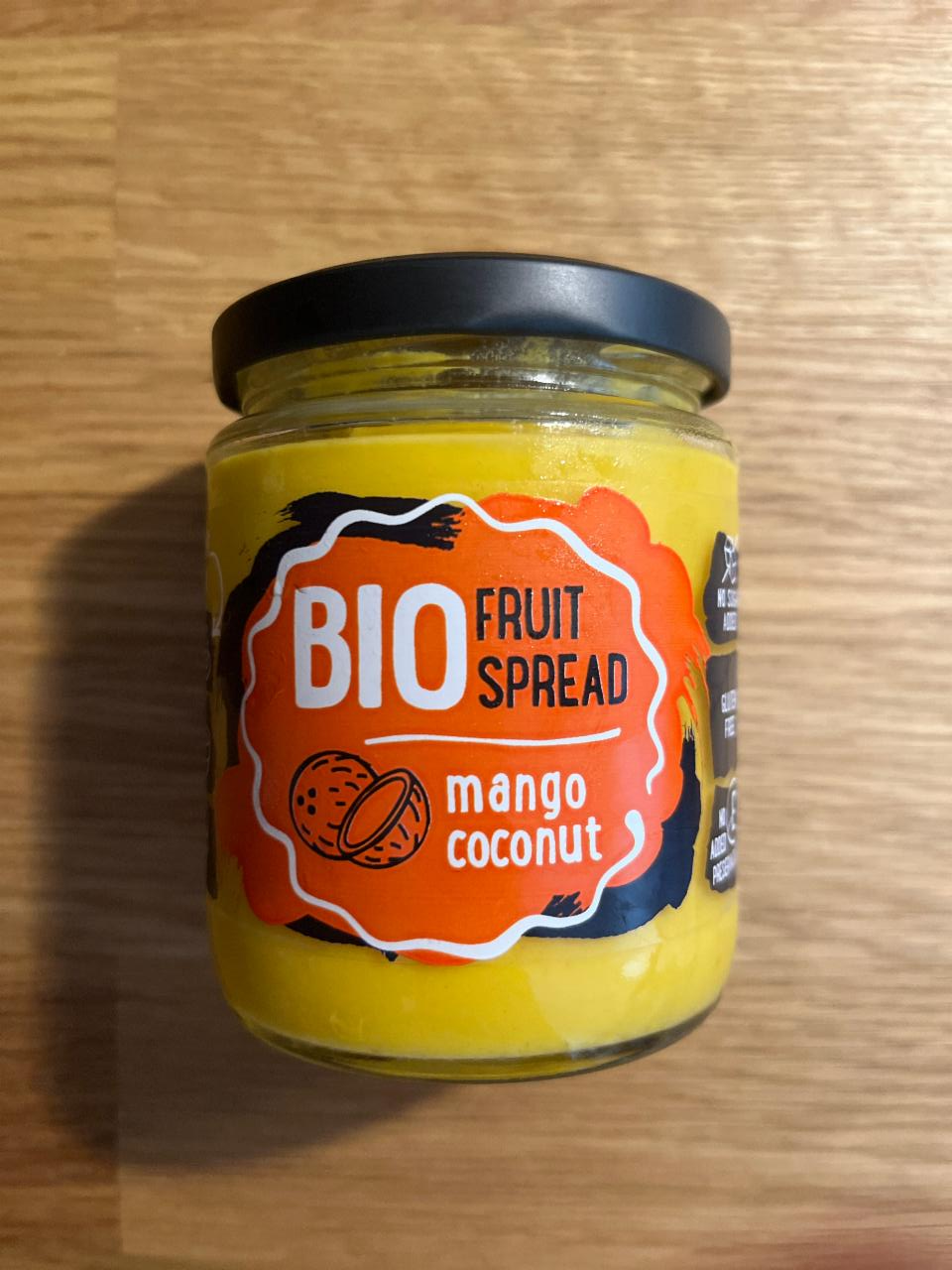 Fotografie - Bio Fruit Spread mango coconut