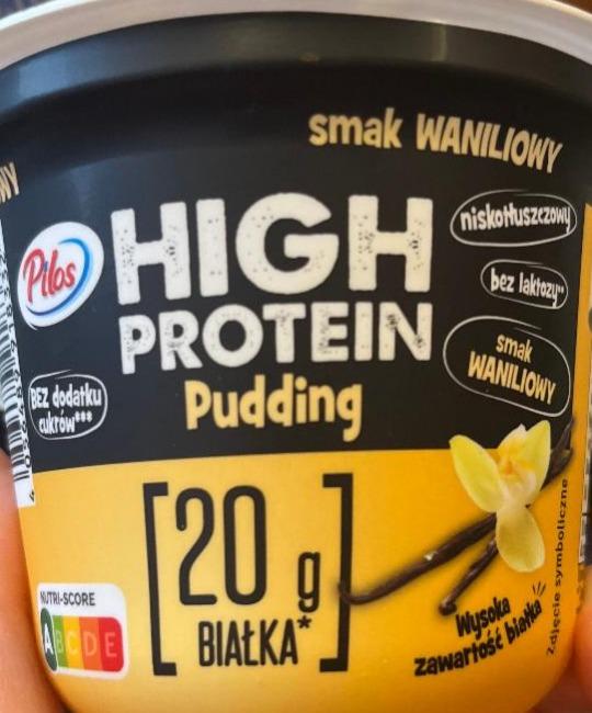 Fotografie - High Protein Pudding smak waniliowy Pilos