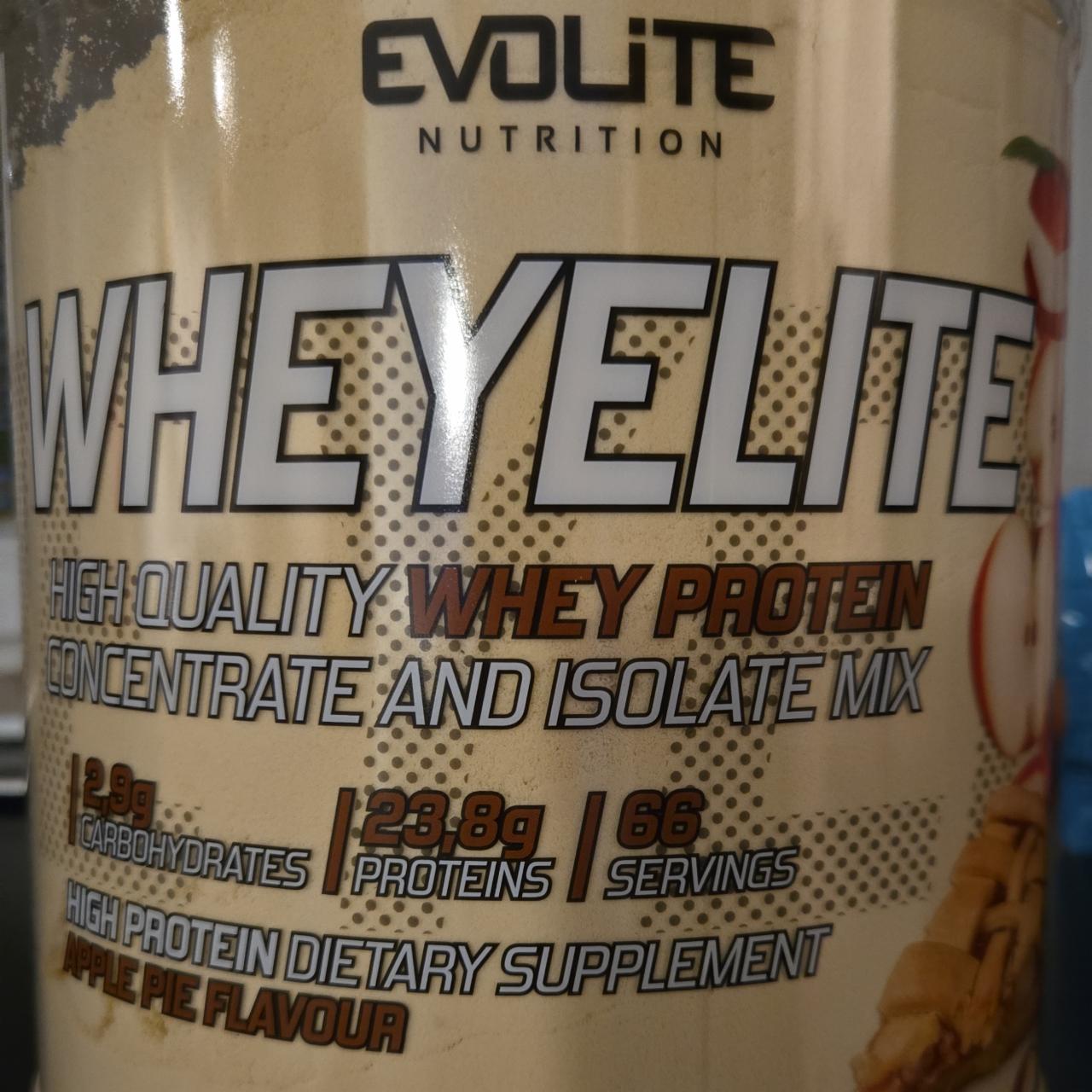 Fotografie - Wheyelite Apple Pie Evolite Nutrition