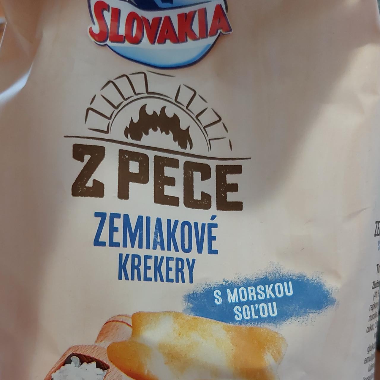 Fotografie - Zemiakové krekery z pece s morskou soľou Slovakia