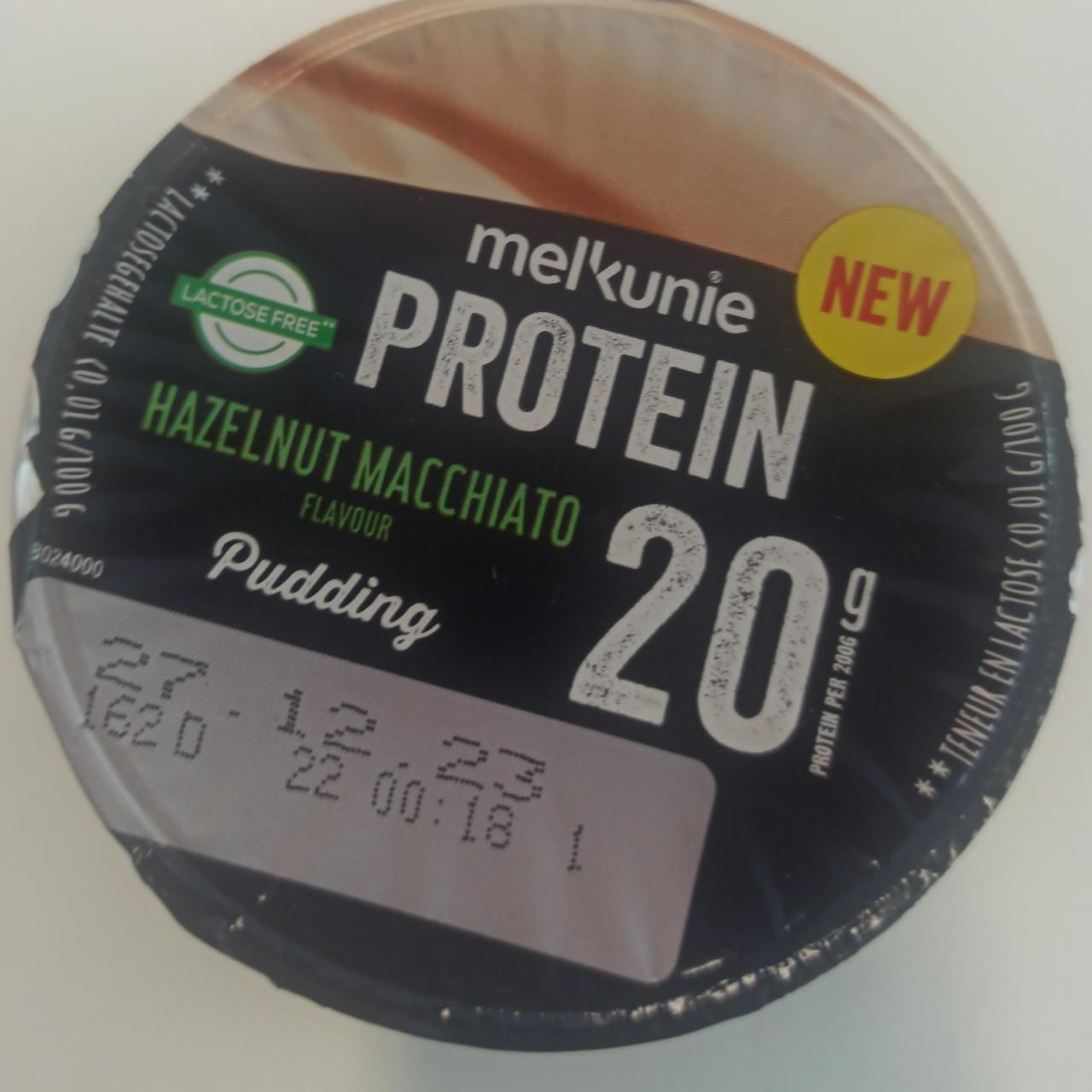 Fotografie - Protein hazelnut macchiato pudding Melkunie